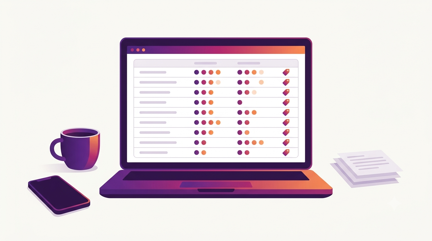 Comparison chart of the best Instagram schedulers in 2026 showing pricing and free plans