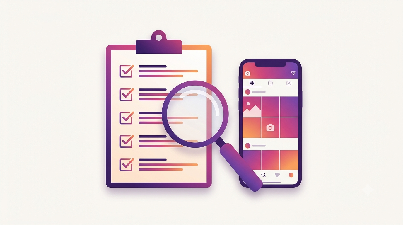 Five-point safety checklist for choosing Instagram tools that will not get you banned