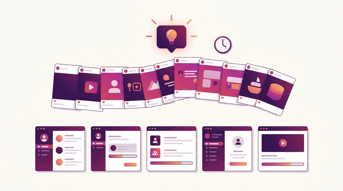 Five AI carousel generator tools for Instagram compared side by side in 2026