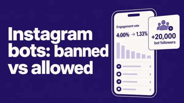 Instagram Bots in 2026: Why They Kill Your Reach (and What to Use Instead)